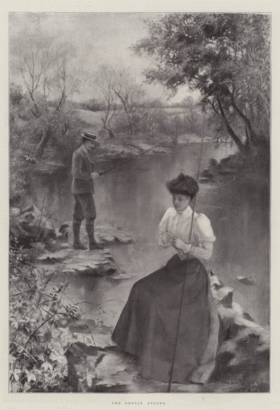 The Gentle Angler by Valentine Davis